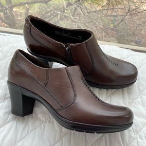 Clark’s leather booties